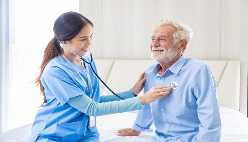 At home hospital care