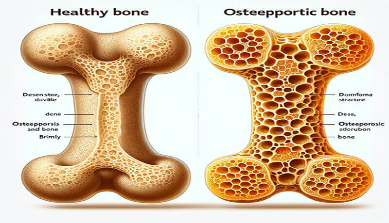 a picture showing Osteoporosis fracture prevention