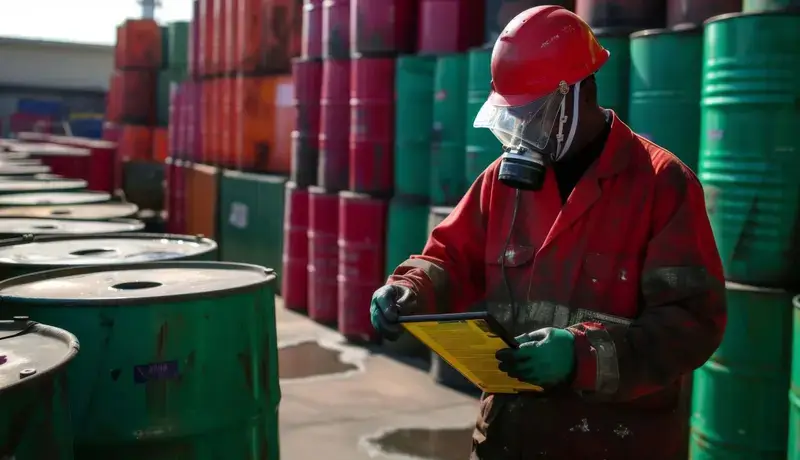 Maritime crew member exposed in hazardous chemicals